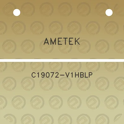 ametek-c19072-v1hblp