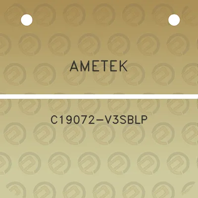 ametek-c19072-v3sblp