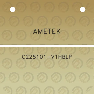 ametek-c225101-v1hblp