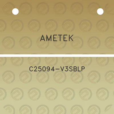 ametek-c25094-v3sblp