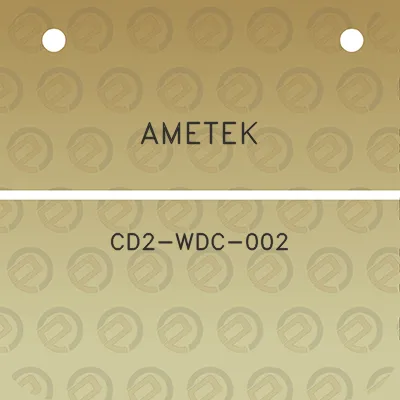 ametek-cd2-wdc-002