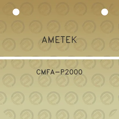 ametek-cmfa-p2000