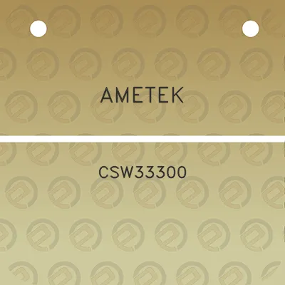 ametek-csw33300