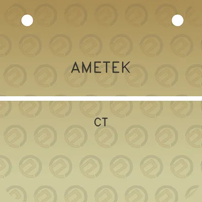 ametek-ct