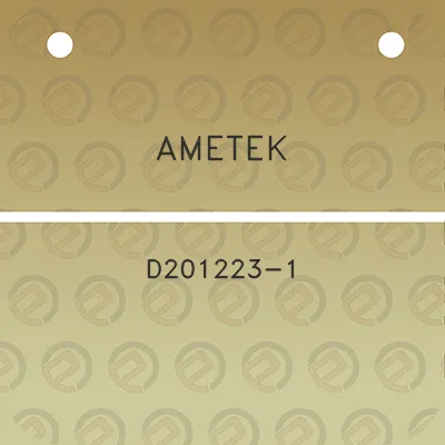 ametek-d201223-1