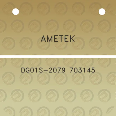 ametek-dg01s-2079-703145