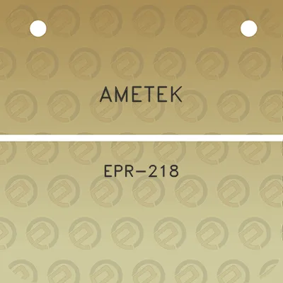 ametek-epr-218