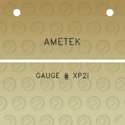 ametek-gauge-xp2i