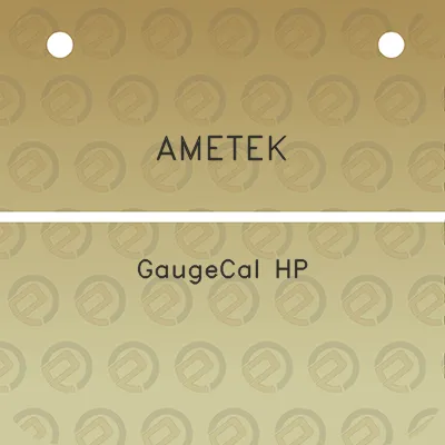 ametek-gaugecal-hp