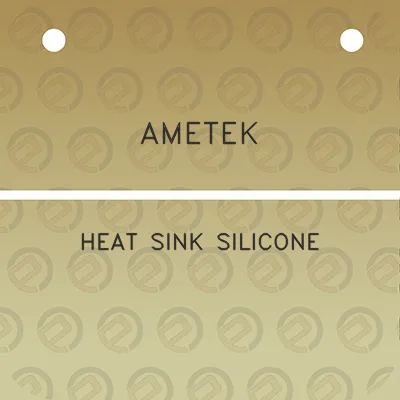 ametek-heat-sink-silicone