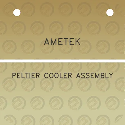 ametek-peltier-cooler-assembly