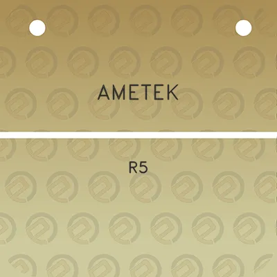 ametek-r5