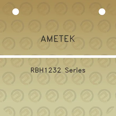 ametek-rbh1232-series