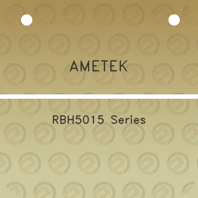 ametek-rbh5015-series