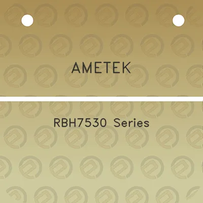 ametek-rbh7530-series