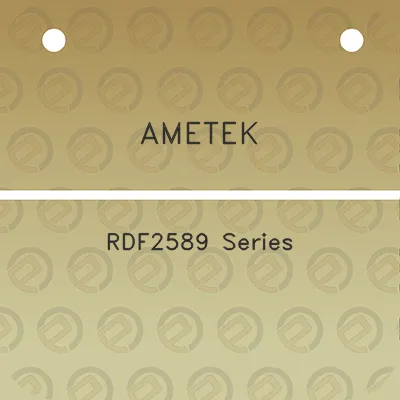 ametek-rdf2589-series