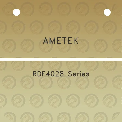 ametek-rdf4028-series