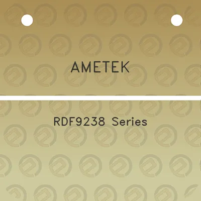 ametek-rdf9238-series