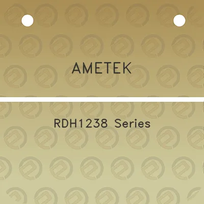 ametek-rdh1238-series