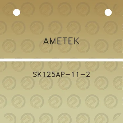 ametek-sk125ap-11-2