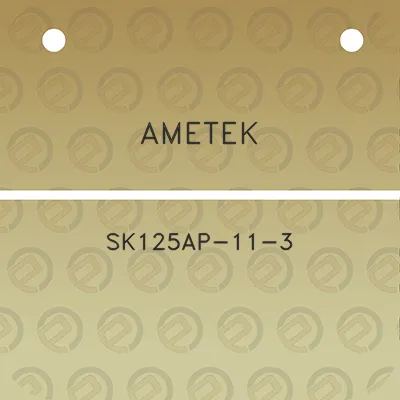 ametek-sk125ap-11-3