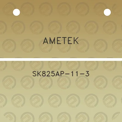 ametek-sk825ap-11-3