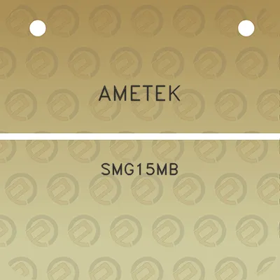 ametek-smg15mb