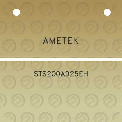 ametek-sts200a925eh