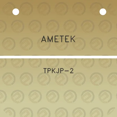 ametek-tpkjp-2