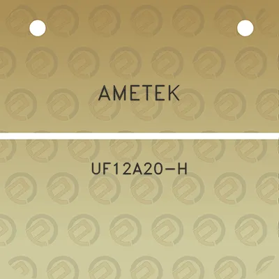 ametek-uf12a20-h