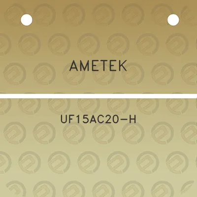 ametek-uf15ac20-h