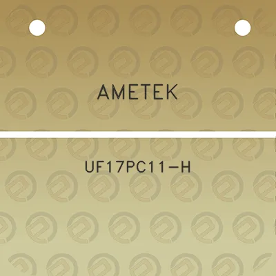 ametek-uf17pc11-h