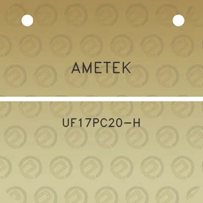 ametek-uf17pc20-h