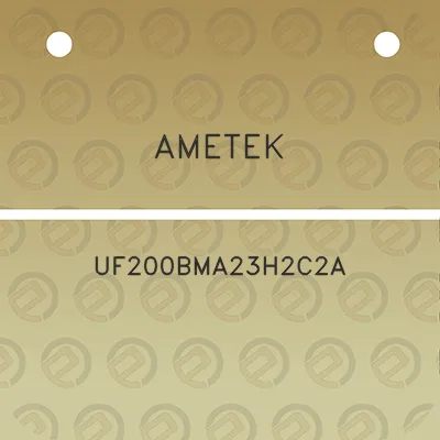 ametek-uf200bma23h2c2a