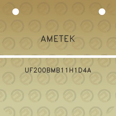 ametek-uf200bmb11h1d4a