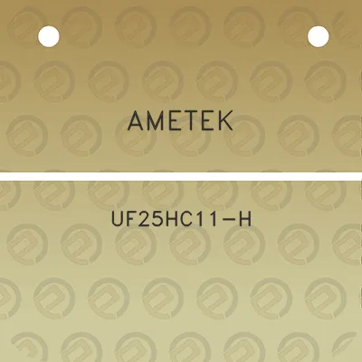 ametek-uf25hc11-h