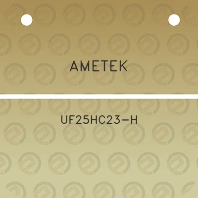 ametek-uf25hc23-h