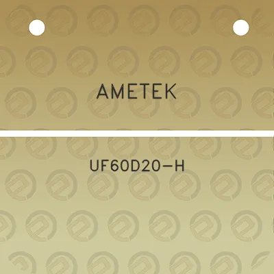 ametek-uf60d20-h