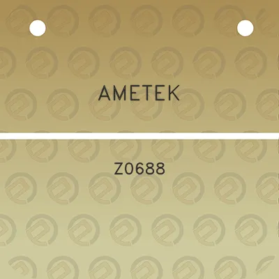 ametek-z0688