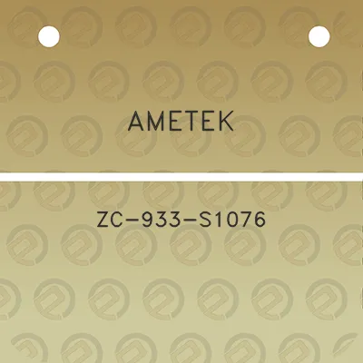 ametek-zc-933-s1076