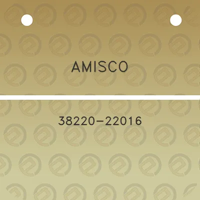 amisco-38220-22016