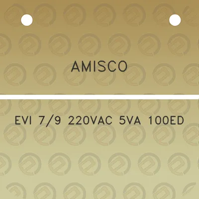 amisco-evi-79-220vac-5va-100ed