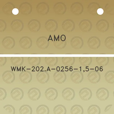amo-wmk-202a-0256-15-06