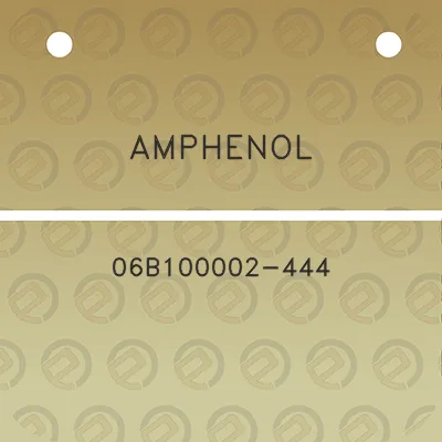 amphenol-06b100002-444