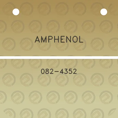 amphenol-082-4352