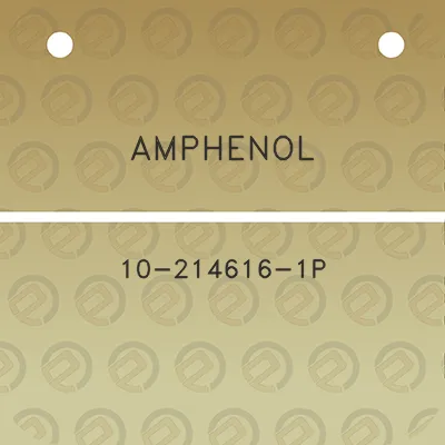 amphenol-10-214616-1p