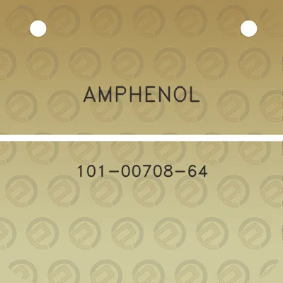 amphenol-101-00708-64