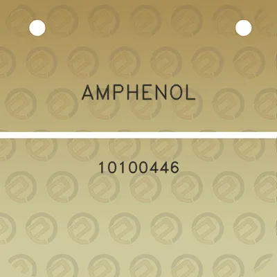 amphenol-10100446