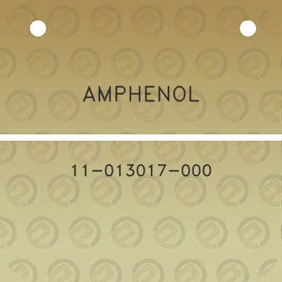 amphenol-11-013017-000