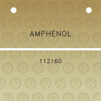 amphenol-112160